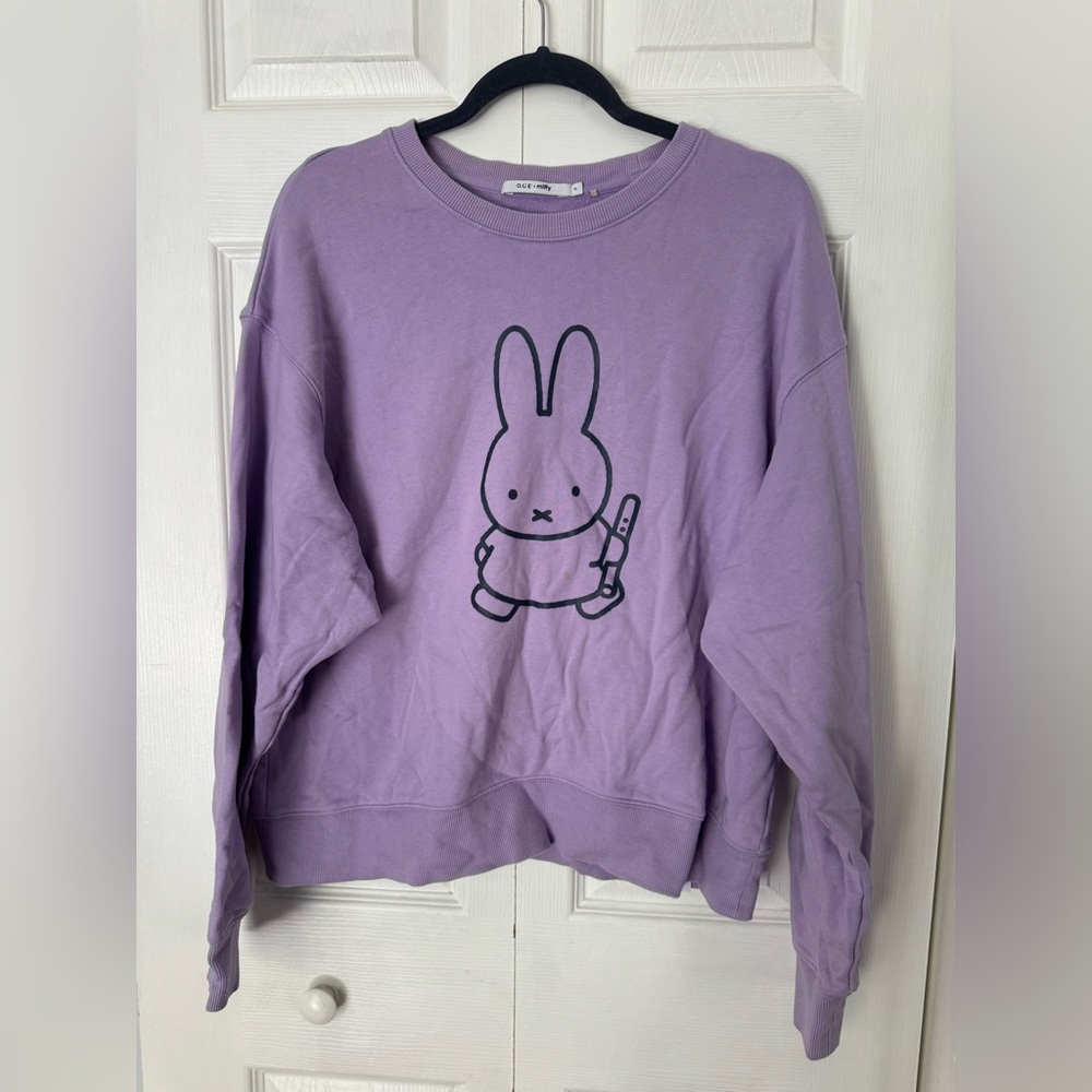 Miffy bunny rabbit sweatshirt